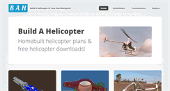 Desktop Screenshot of buildahelicopter.com